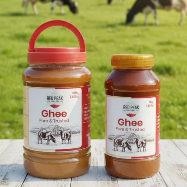 Red Peak Pure & Trusted Ghee - Golden Elixir for Gourmet Cooking & Ayurvedic Wellness - Image 3