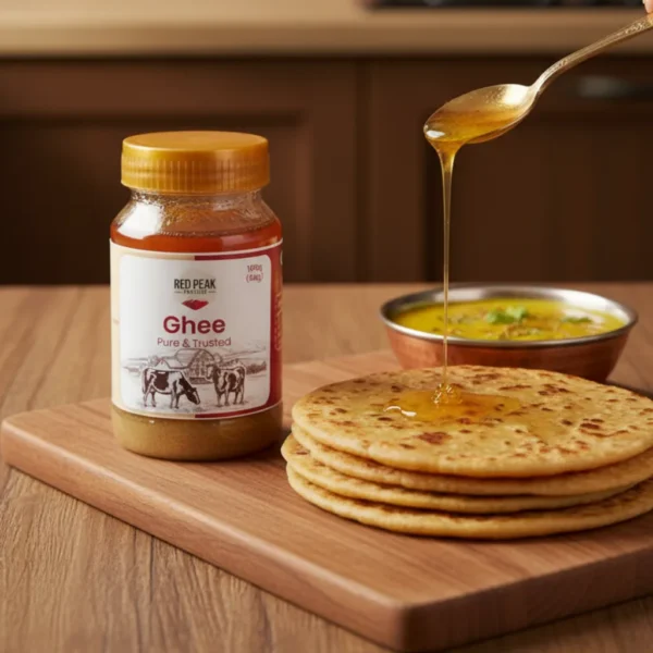 Red Peak Pure & Trusted Ghee - Golden Elixir for Gourmet Cooking & Ayurvedic Wellness - Image 2