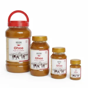 Red Peak Pure & Trusted Ghee - Golden Elixir for Gourmet Cooking & Ayurvedic Wellness