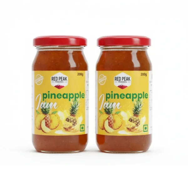 Pineapple Jam – Sweet & Tangy | Natural, Preservative-Free Tropical Spread