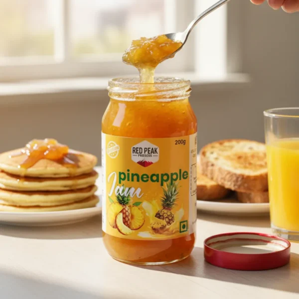 Pineapple Jam – Sweet & Tangy | Natural, Preservative-Free Tropical Spread - Image 3