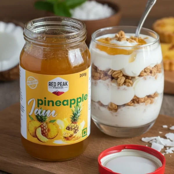Pineapple Jam – Sweet & Tangy | Natural, Preservative-Free Tropical Spread - Image 4