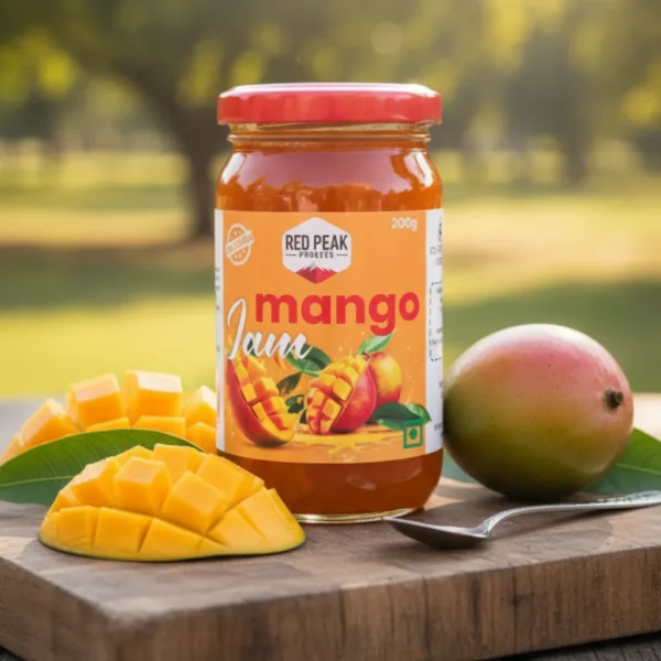 Mango Jam – Sweet & Fruity | Natural, Preservative-Free Fruit Spread - Image 2