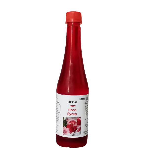 Rose Syrup – Sweet & Fragrant | Natural, Preservative-Free Floral Concentrate